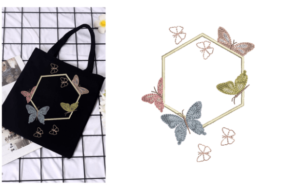 Butterfly Frame Embroidery Design Review for Seasonal Products