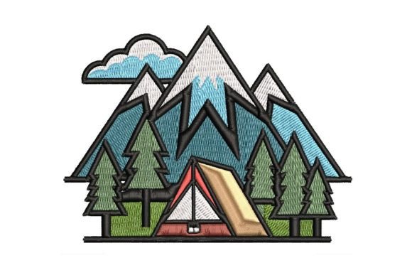 Campsite 3 Embroidery Design Review: A Nature-Inspired Addition to Your Kit
