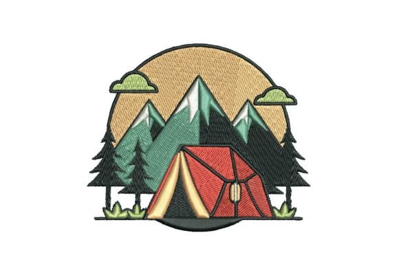 Campsite Embroidery Design Review for Seasonal Creations