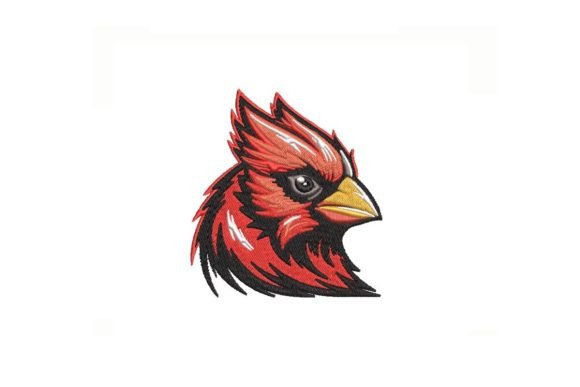 Cardinal Bird Head Embroidery Design Review