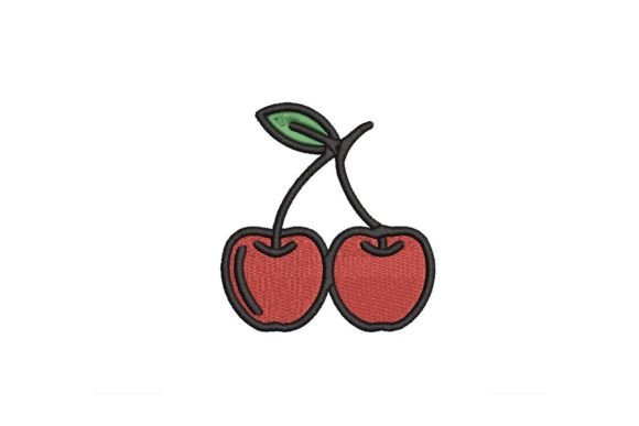 Creative Fabrica Cherries Embroidery Design Review
