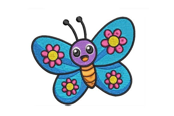 Cute Butterfly 5 Embroidery Design Review