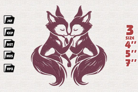 Cute Fox Embroidery: A Versatile Addition to Boutique Apparel