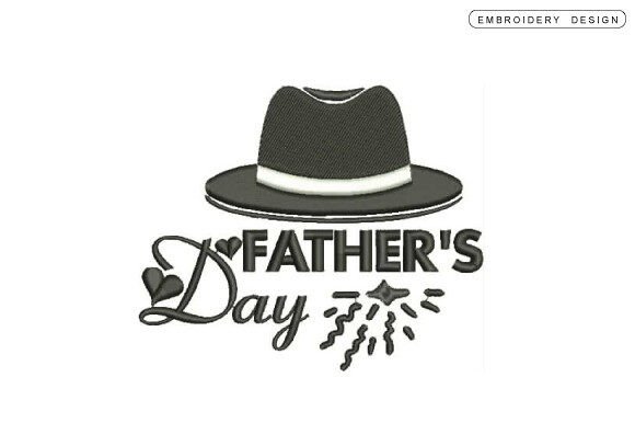 Dad Embroidery Design for Real Projects