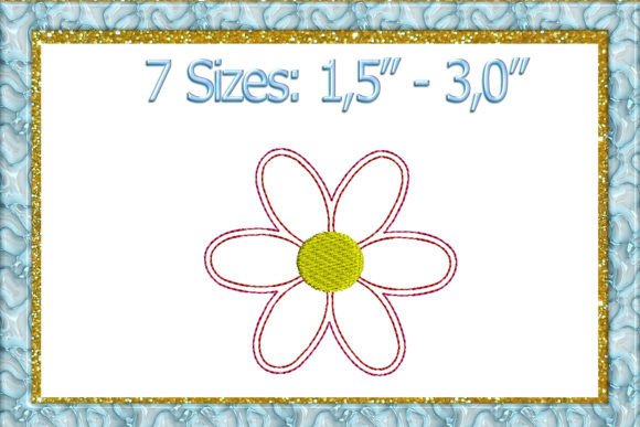Daisy Feltie File Machine Embroidery Review for Etsy Sellers
