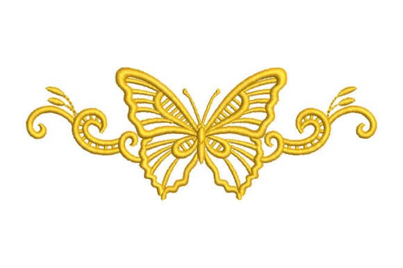 Fantasy Butterfly Embroidery Designs