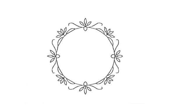 Floral Frame Circle Embroidery Design Review for Real Projects