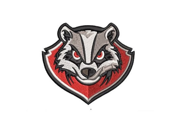 Grunge Badger Embroidery Design Review for Personalized Gifts