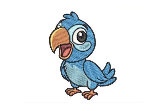 Jolly Parrot Embroidery Design Review for Personalized Gift Products