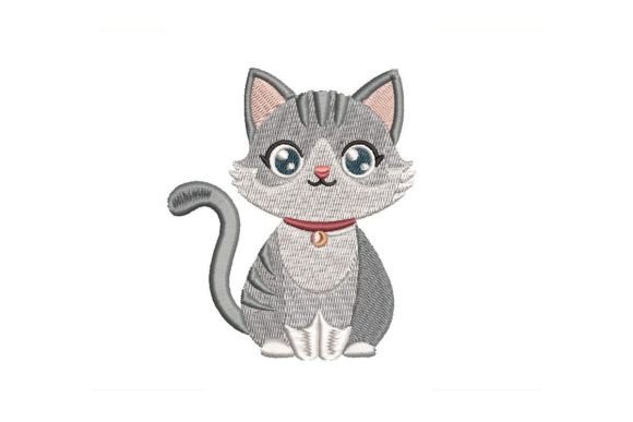 Little Cat Embroidery Design Review for Personalized Gift Products