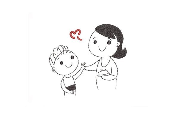 Mother and Son Embroidery Design Review: A Heartfelt Addition to Your Projects