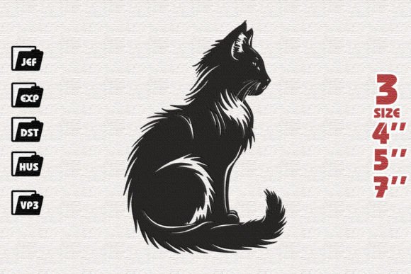 Mysterious Cat Embroidery: A Seasonal Design Review