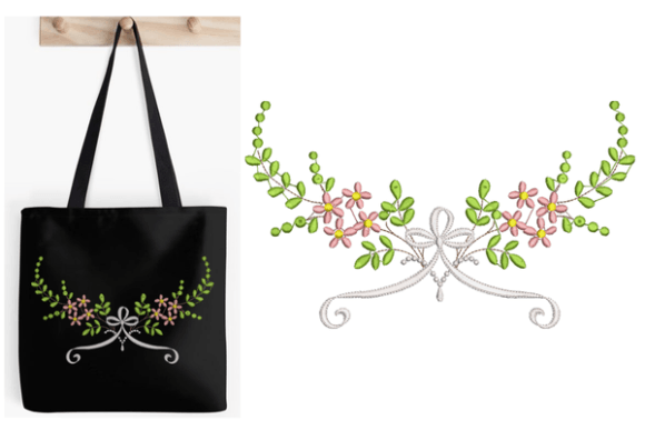 Ramo Floral Embroidery Designs Review for Small Business Merchandise
