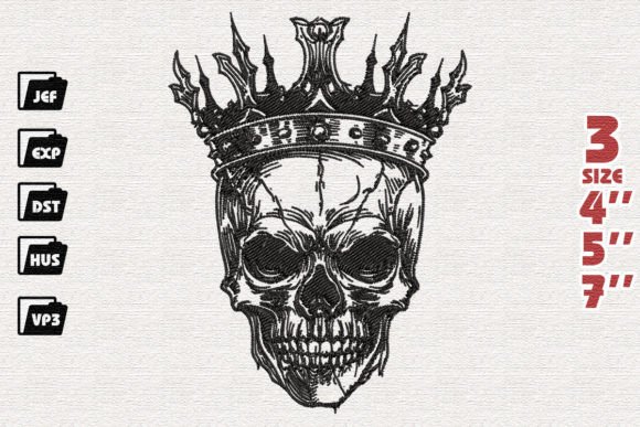 Skull Embroidery Review