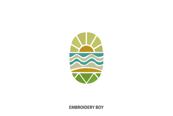 Summer Machine Embroidery Design
